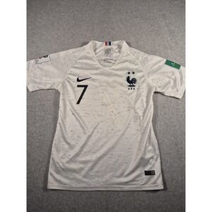Nike 2018 FIFA World Cup Antoine Griezmann #7 France Soccer Jersey Size Medium
